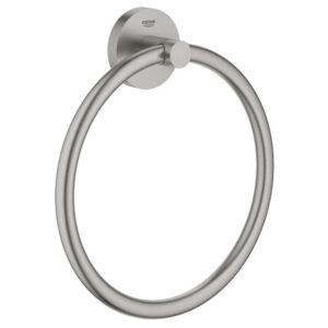 GROHE Essentials handdoekring Ø18cm supersteel 40365DC1