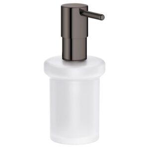 GROHE Essentials zeepdispenser glas zonder houder hard graphite 40394A01