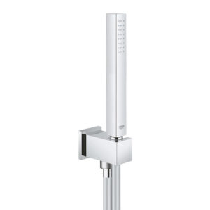 GROHE Euphoria Cube badset met handdouche stick met doucheslang 125cm met geïntegreerde wandaansluitbocht chroom 26405000