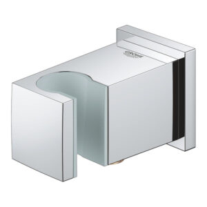 GROHE Euphoria cube wandaansluitbocht met wandhouder chroom OUTLETSTORE 26370000