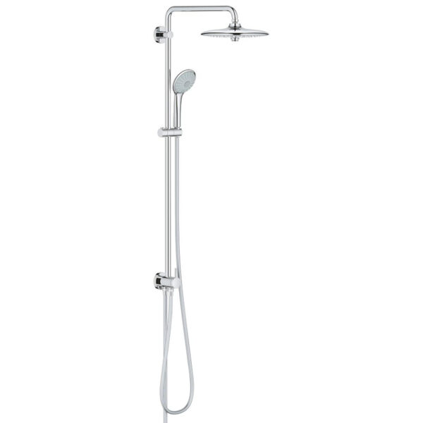 GROHE Euphoria Regendoucheset Opbouw - hoofddouche 26cm - massage handdouche - chroom OUTLETSTORE 27421002