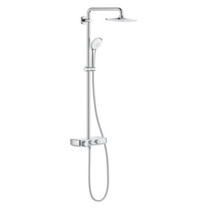 Grohe Euphoria SmartControl System300 mono douchesysteem m. douchekraan thermostatischHOH=15cmm. hoofddouche 30x15cm en handdouchechroom 26996000