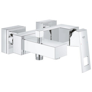 GROHE Eurocube badkraan met omstel en koppelingen chroom 23140000