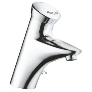 GROHE Eurodisc SE zelfsluitende wastafelkraan 1/2 met menging chroom 36233000