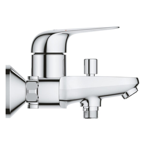 GROHE Euroeco Badmengkraan - opbouw - eengreeps - met omstel - chroom 32743001