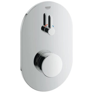 Grohe Eurosmart Cosmopolitan T Douchekraan Inbouw - 2 knoppen - zelfsluitend - looptijd 15 sec. - chroom 36321000