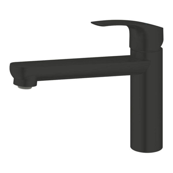 GROHE Eurosmart Keukenmengkraan - 22.2cm - draaibare uitloop - matte black 304632430