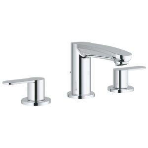 GROHE Eurostyle Cosmopolitan 3 gats wastafelkraan met waste chroom OUTLET 20208002