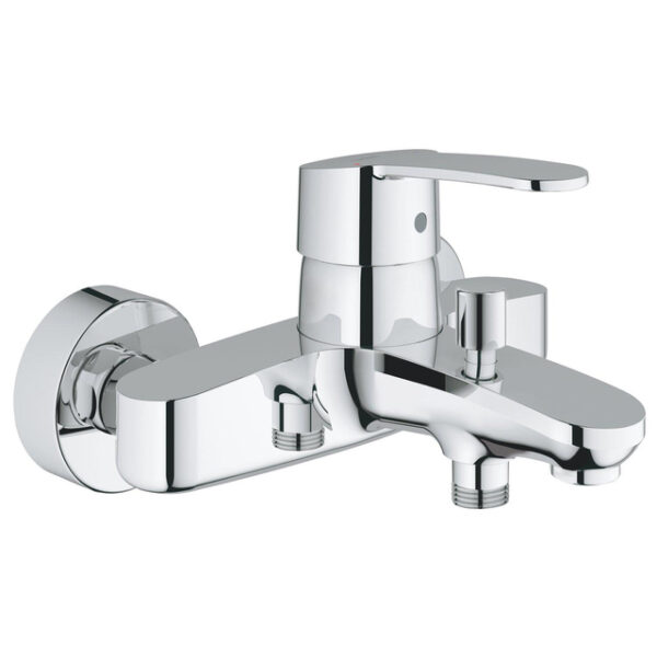 GROHE Eurostyle Cosmopolitan badkraan met omstel en koppelingen chroom 33591002