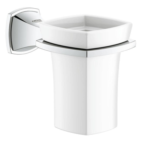 GROHE Grandera glas met houder chroom 40626000