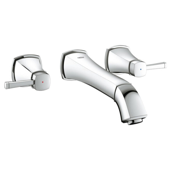 GROHE Grandera waterbesparende afbouwdeel voor inbouw wandkraan met uitloop 23.4cm chroom 20415000