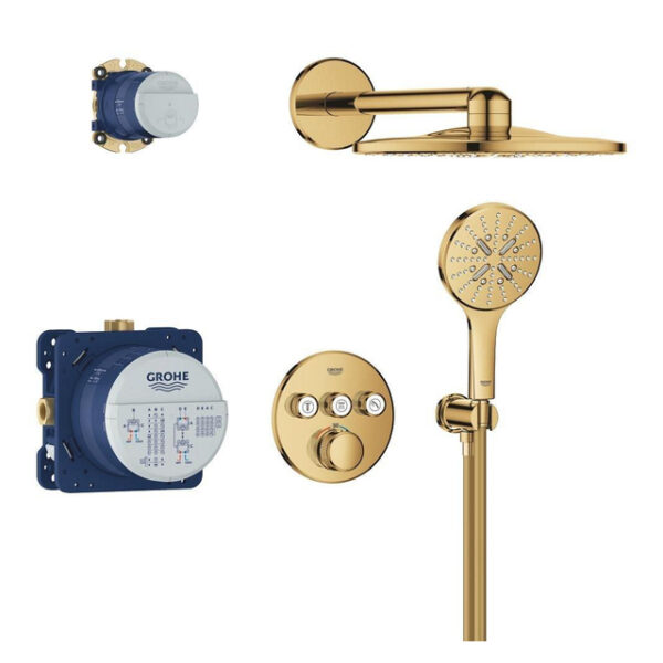 Grohe Grohtherm smartcontrol Perfect showerset compleet cool sunrise 34863GL0