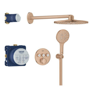 Grohe Grohtherm smartcontrol Perfect showerset warm sunset geborsteld 34863DL0