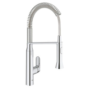 GROHE K7 Keukenkraan - 2 straalsoorten - met profesionele handdouche - chroom 31379000