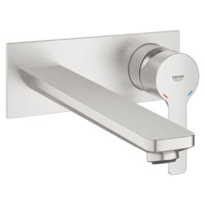 GROHE Lineare New waterbesparende afbouwdeel inbouw wandkraan L-size met uitloop 20.7cm supersteel 23444DC1