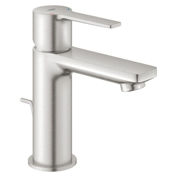 GROHE Lineare New waterbesparende wastafelkraan XS-size met waste supersteel 32109DC1