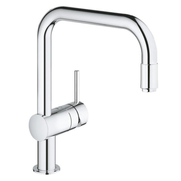 GROHE Minta Keukenkraan - hoog - uittrekbare u uitloop - chroom 32067000