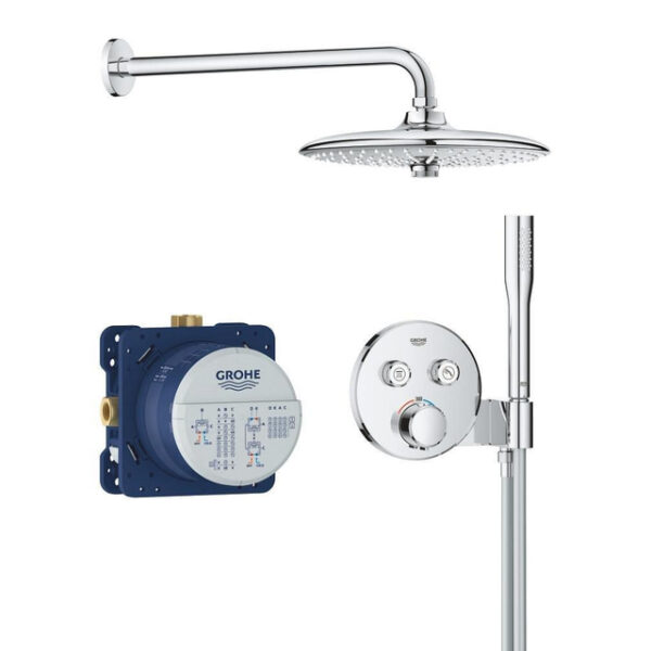 GROHE QuickFix Precision SmartControl inbouw douchesysteem met Vitalio Joy 260 hoofddouche chroom 34878000