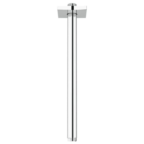 GROHE Rainshower douchearm plafond met vierkante rozet 1/2 x29.2cm chroom 27484000