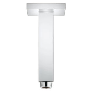 GROHE Rainshower Douchearm - plafondarm 15.4cm - vierkante rozet - chroom 27711000