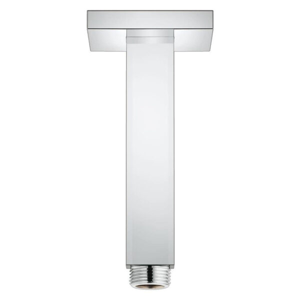 GROHE Rainshower Douchearm - plafondarm 15.4cm - vierkante rozet - chroom 27711000