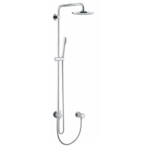 GROHE Rainshower Modern Regendoucheset Opbouw - hoofddouche 21cm - handdouche staaf - glijstang 113cm - chroom 27058000