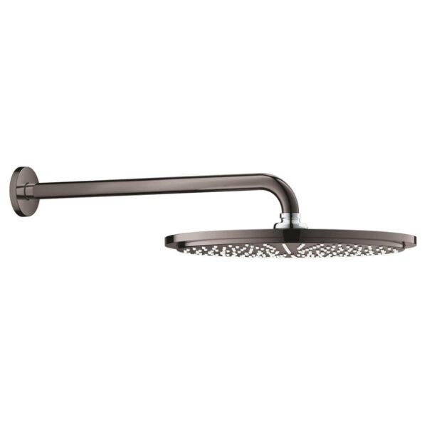 GROHE Rainshower Regendouche - hoofddouche Ø31cm - wandarm 38cm - hard graphite 26066A00