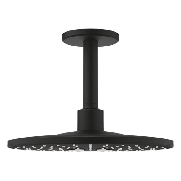 Grohe Rainshower smartactive hoofddoucheset 310 rond duo phantom black 22124KF0