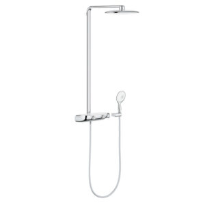 GROHE Rainshower SmartControl Regendoucheset Opbouw- hoofddouche 36cm - 2 functies - handdouche rond 13cm - chroom/wit 26361LS0