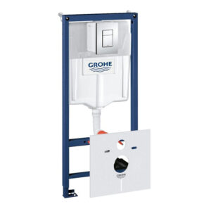 GROHE Rapid SL WC element voor voorwand of systeemwandmontage 113cm met bedieningsplaat Skate Cosmopolitan 38775001