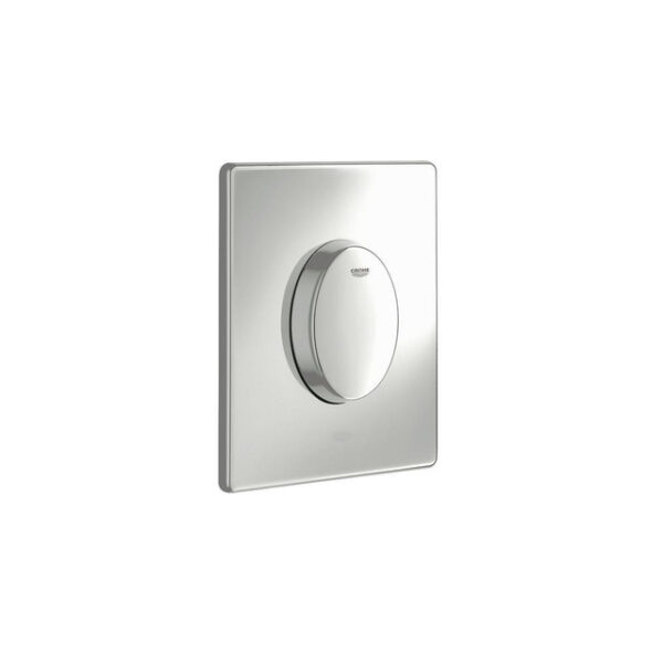 GROHE Skate air WC bedieningsplaat enkele spoeling verticaal chroom 38564000