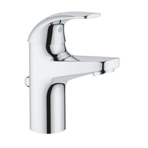 GROHE Start Curve waterbesparende wastafelkraan S-size met afvoerplug m. 28mm ES cartouche chroom 23765000