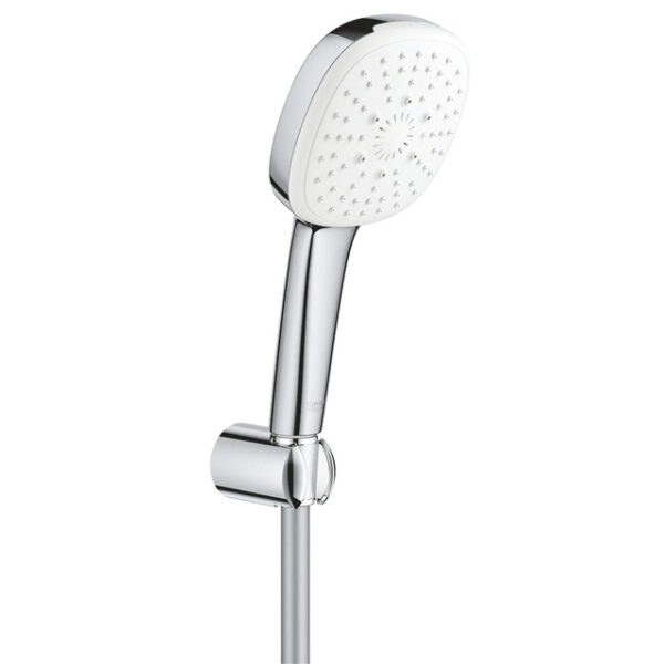 GROHE Tempesta 110 Cube Handdoucheset - Ø11cm - 3 straalsoorten - niet verstelbaar - 150cm - chroom 27588003