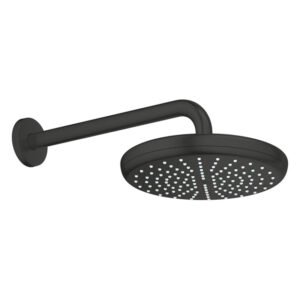 GROHE Tempesta 210 Hoofddoucheset - wand - 28.6cm - rond - matte black 1022182430