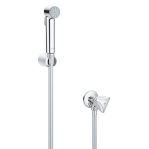 GROHE Tempesta f-trigger spray 30 wandhouderset met stopkraan chroom 27514001