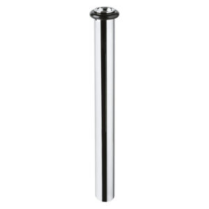 GROHE urinoir spoelpijp 20cm recht O 18mm met O ring chroom 37035000