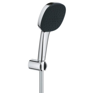 GROHE Vitalio Comfort QuickFix Handdoucheset - Ø11cm - 2 straalsoorten - 8.0l/min - met houder - met slang - 175cm - chroom 26399001