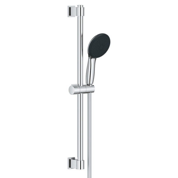 GROHE Vitalio Start QuickFix Glijstangset - 60cm - met handdouche - 3 straalsoort - 9.5l/min - met houder - met slang - 175cm - chroom 26032001