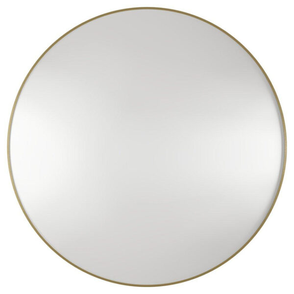 Haceka Deco spiegel - 80x80cm - rond - geborsteld goud 2015965