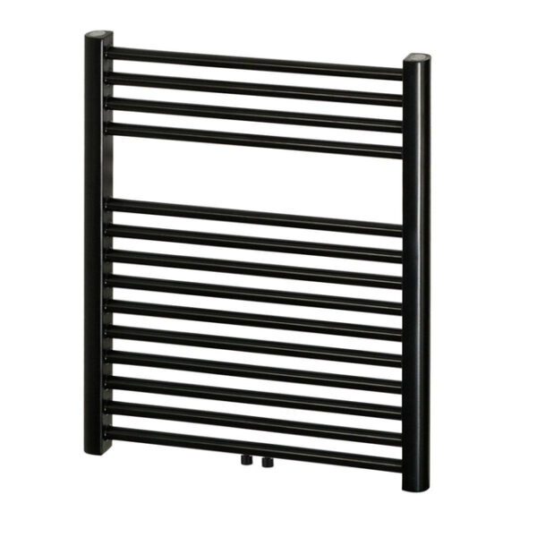 Haceka Gobi Design radiator 6 punts 69x59cm 368 watt zwart 1156392