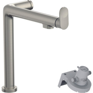 Hansgrohe Aqittura filtersystem 210 stainless steel finish 76804800