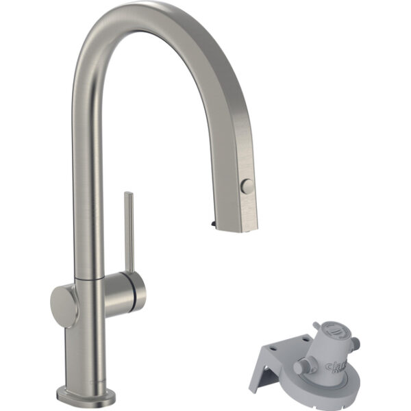 Hansgrohe Aqittura filtersystem 210 stainless steel finish 76803800