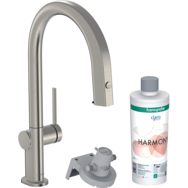 Hansgrohe Aqittura filtersystem 210 starterset stainless steel finish 76801800