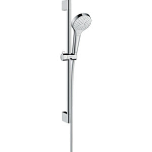 Hansgrohe Croma select s glijstangset 65cm vario wit chroom 26562400