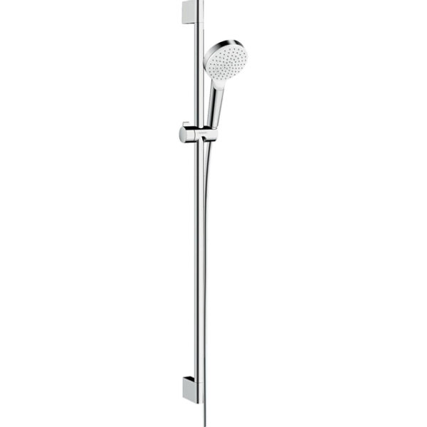 Hansgrohe Crometta 1jet doucheset 90cm ecosmart wit chroom 26539400