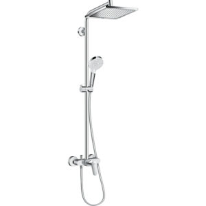 Hansgrohe Crometta e 240 1jet showerpipe met douchekraan chroom 27284000