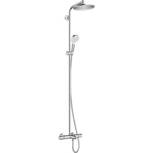 Hansgrohe Crometta s 240 1jet showerpipe met badthermostaat chroom 27320000