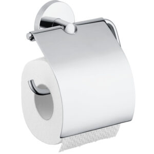 Hansgrohe E S closetrolhouder met klep chroom 40523000