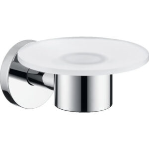 Hansgrohe E S zeephouder inclusief glas inzet chroom 40515000