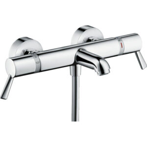 Hansgrohe Ecostat Comfort Care badkraan thermostatisch met verlengde grepen chroom 13115000